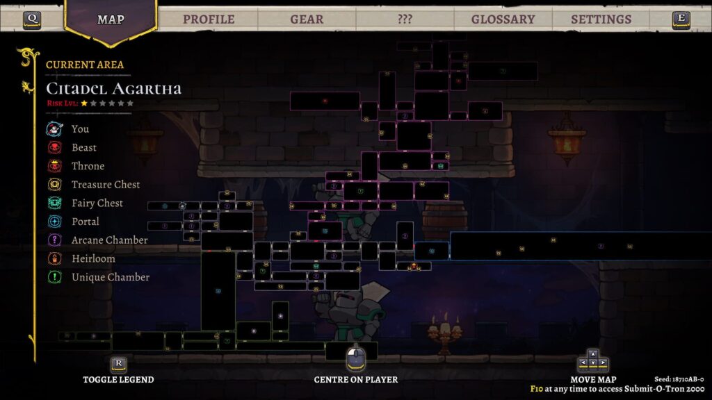 Capture d’écran de Rogue Legacy 2