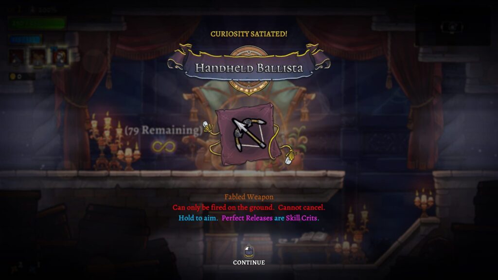 Capture d’écran de Rogue Legacy 2