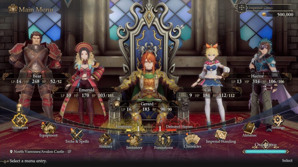 Capture d’écran de Romancing SaGa 2: Revenge of the Seven