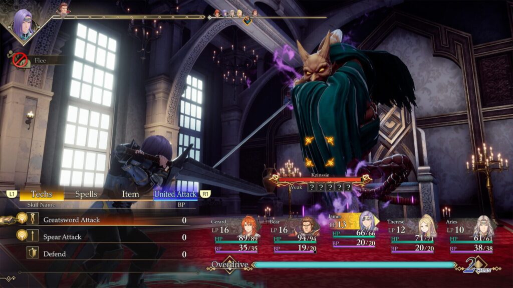 Capture d’écran de Romancing SaGa 2: Revenge of the Seven