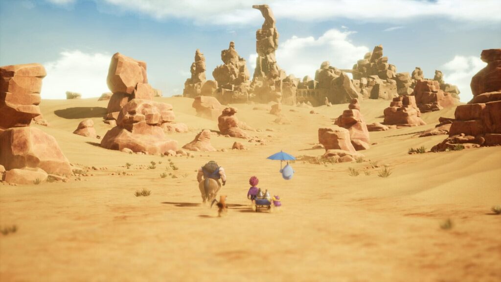 Capture d’écran de Sand Land