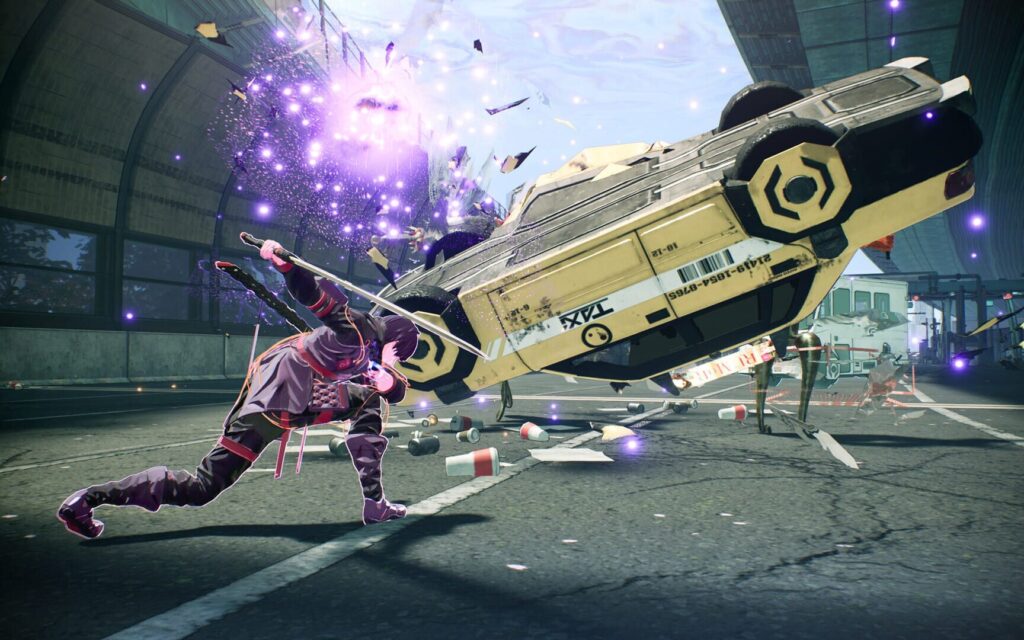 Capture d’écran de Scarlet Nexus