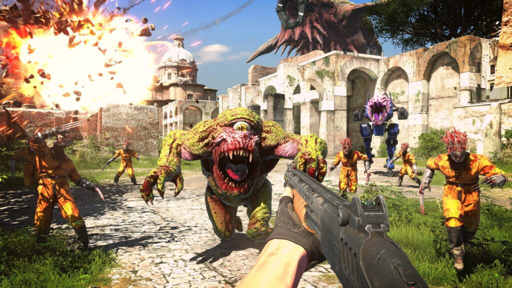 Capture d’écran de Serious Sam 4