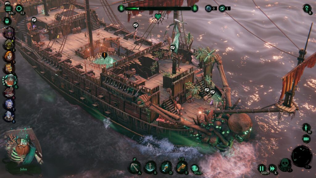 Capture d’écran de Shadow Gambit: The Cursed Crew
