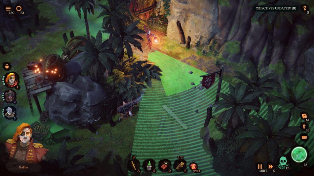 Capture d’écran de Shadow Gambit: The Cursed Crew
