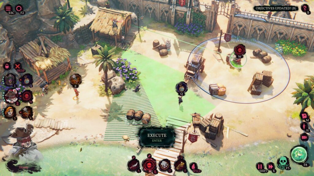 Capture d’écran de Shadow Gambit: The Cursed Crew