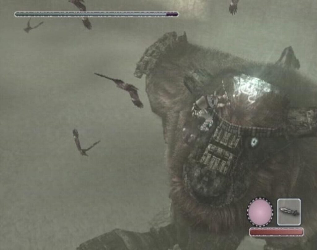 Capture d’écran de Shadow of the Colossus
