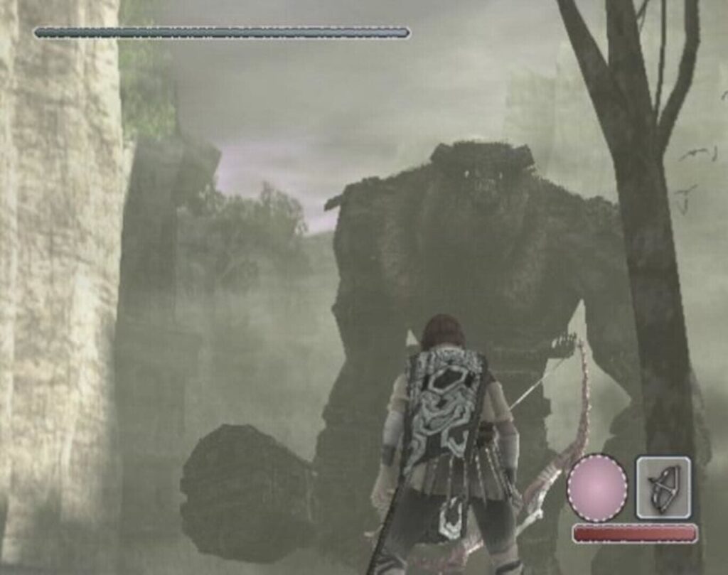 Capture d’écran de Shadow of the Colossus