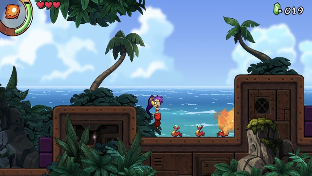 Capture d’écran de Shantae and the Seven Sirens
