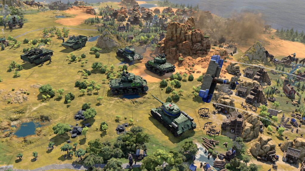 Capture d’écran de Sid Meier’s Civilization VII