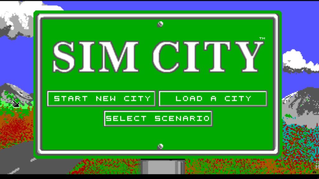 Capture d’écran de SimCity