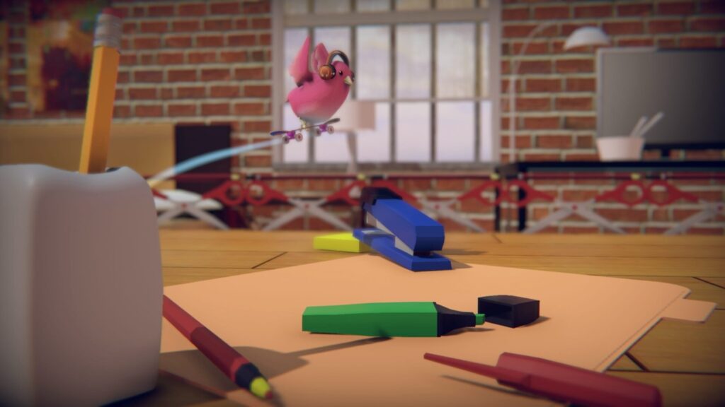 Capture d’écran de Skatebird