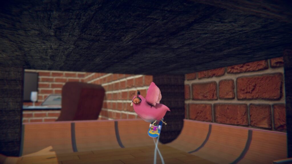 Capture d’écran de Skatebird