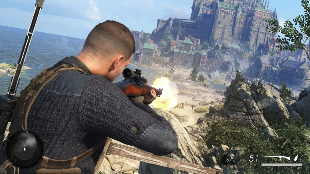 Capture d’écran de Sniper Elite 5
