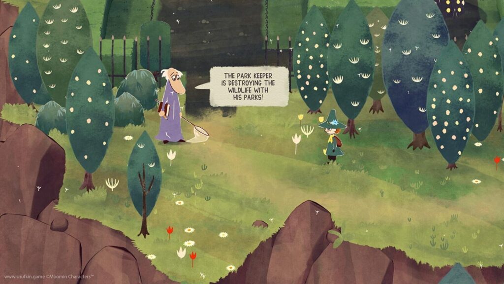 Capture d’écran de Snufkin: Melody of Moominvalley
