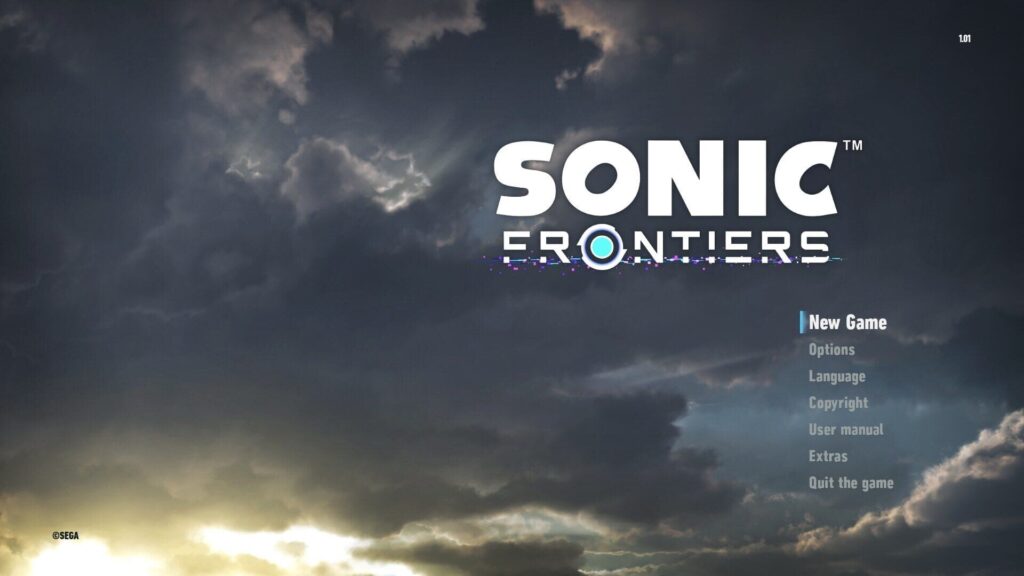 Capture d’écran de Sonic Frontiers