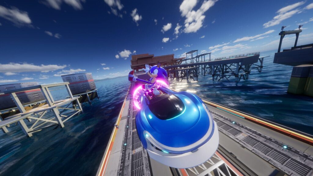 Capture d’écran de Sonic Racing: CrossWorlds