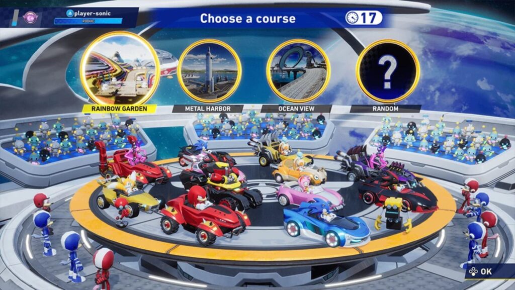 Capture d’écran de Sonic Racing: CrossWorlds
