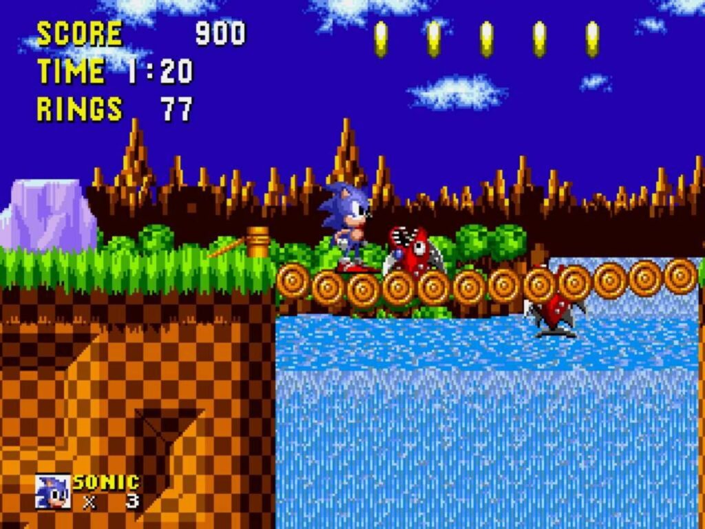 Capture d’écran de Sonic the Hedgehog