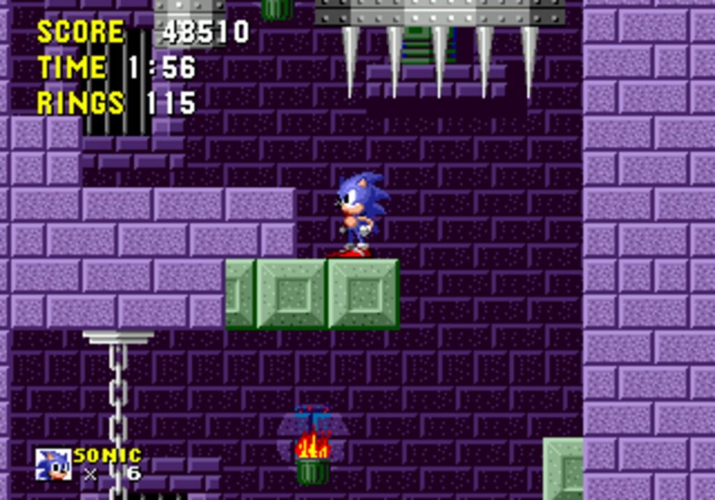 Capture d’écran de Sonic the Hedgehog
