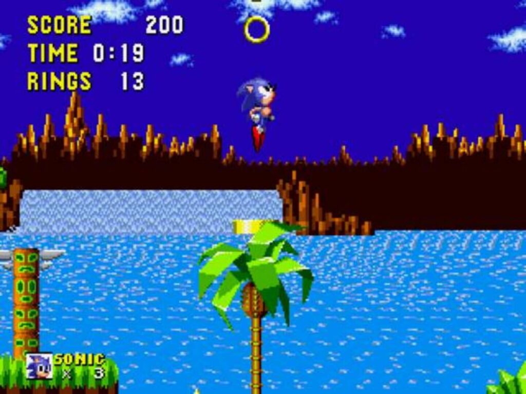Capture d’écran de Sonic the Hedgehog