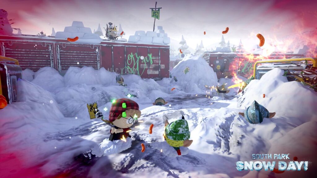 Capture d’écran de South Park: Snow Day!