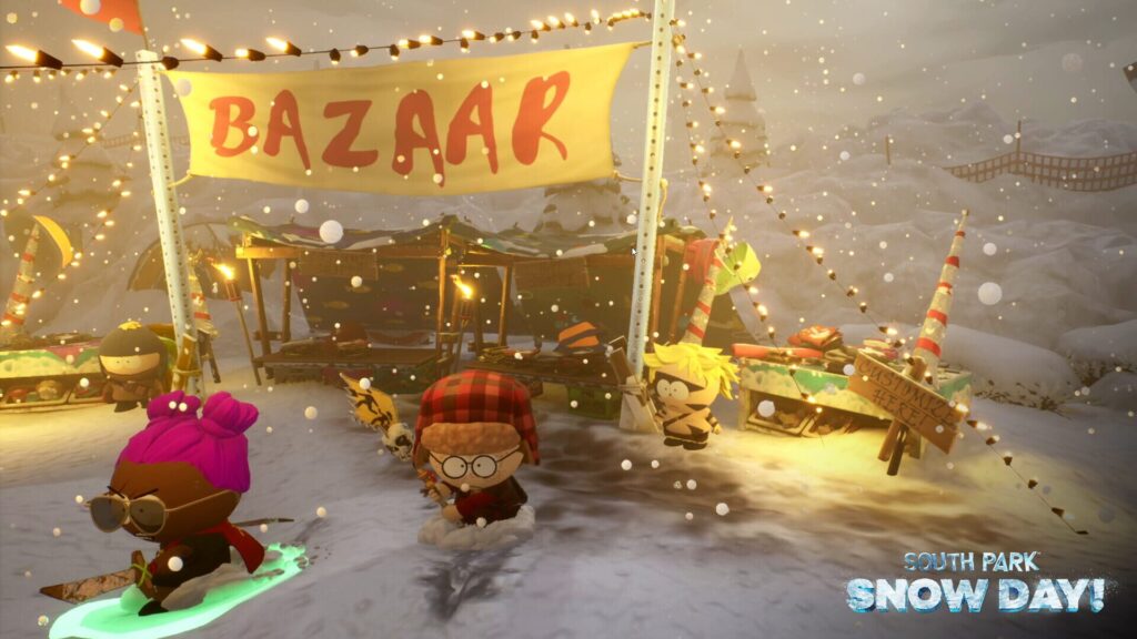 Capture d’écran de South Park: Snow Day!