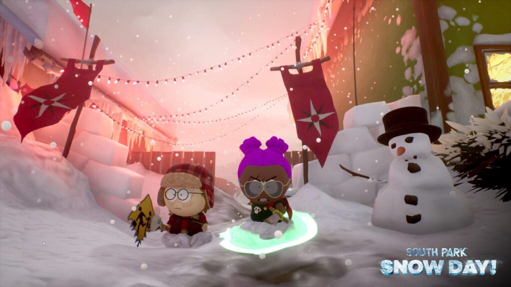 Capture d’écran de South Park: Snow Day!