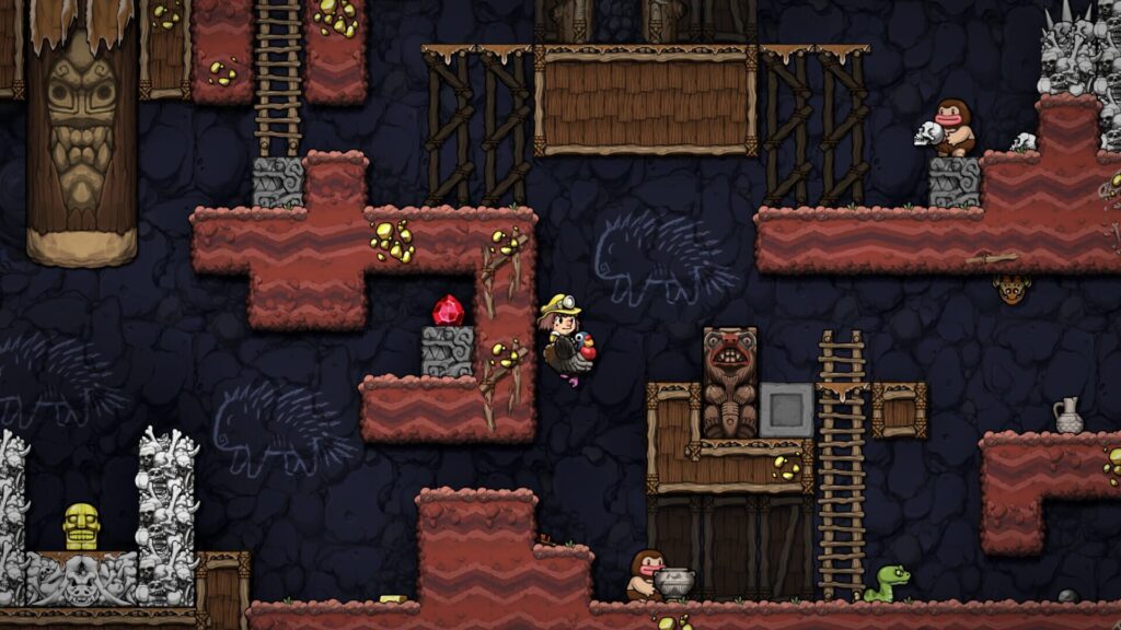 Capture d’écran de Spelunky 2