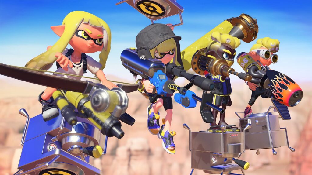 Capture d’écran de Splatoon 3