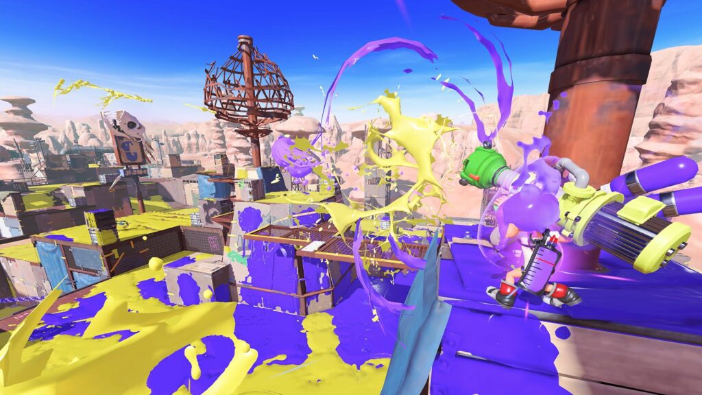 Capture d’écran de Splatoon 3