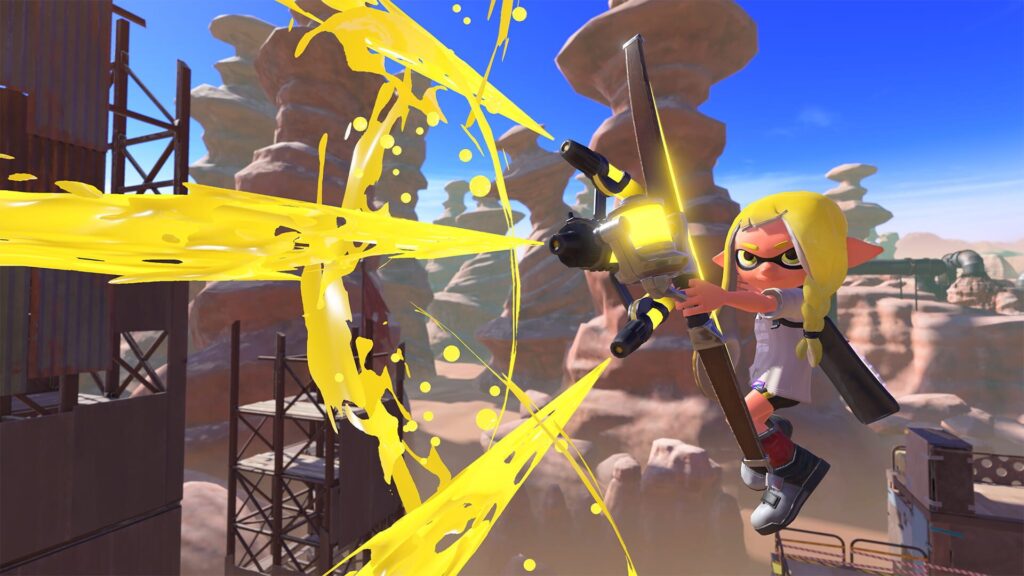 Capture d’écran de Splatoon 3