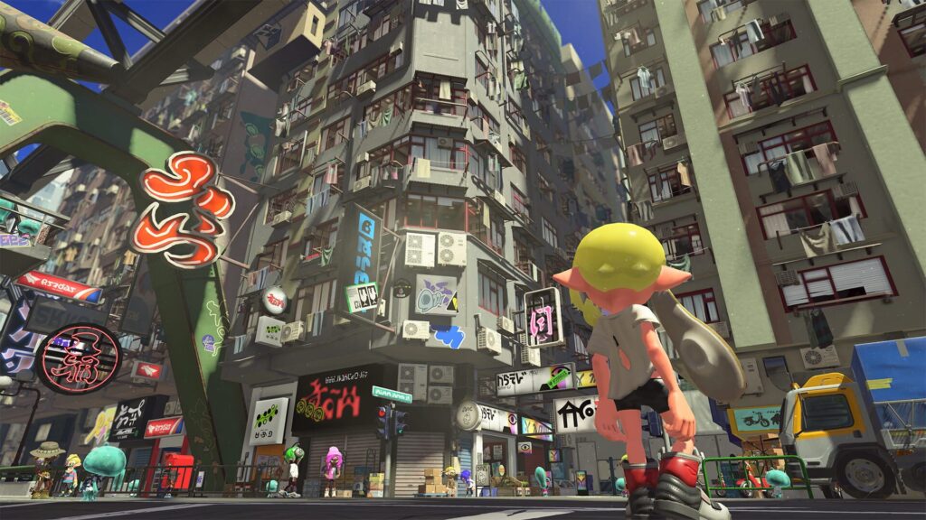 Capture d’écran de Splatoon 3