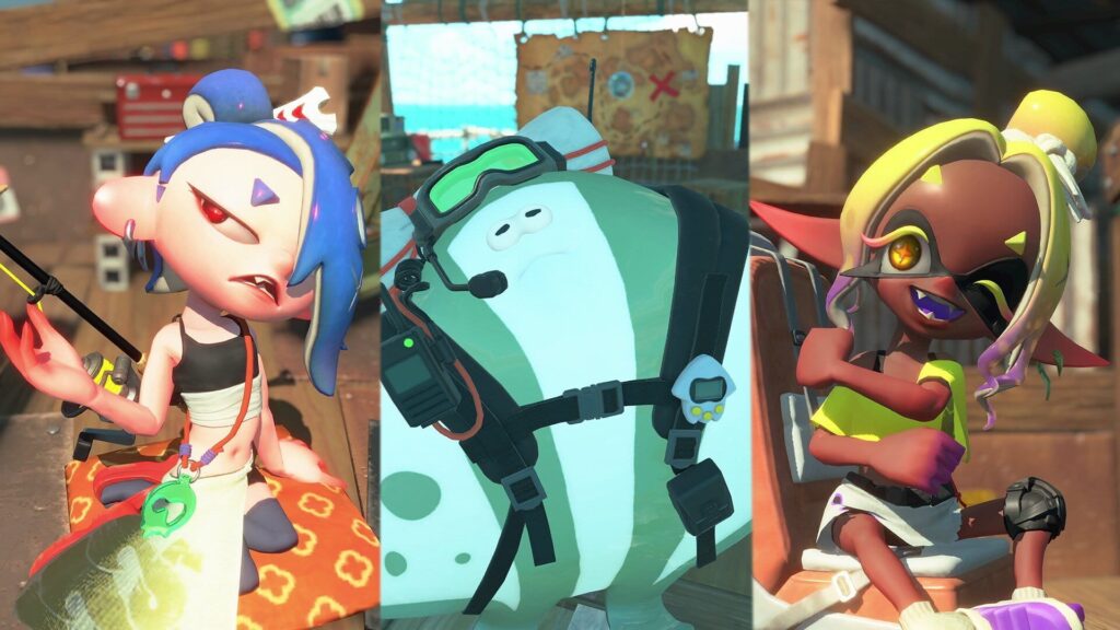 Capture d’écran de Splatoon Raiders