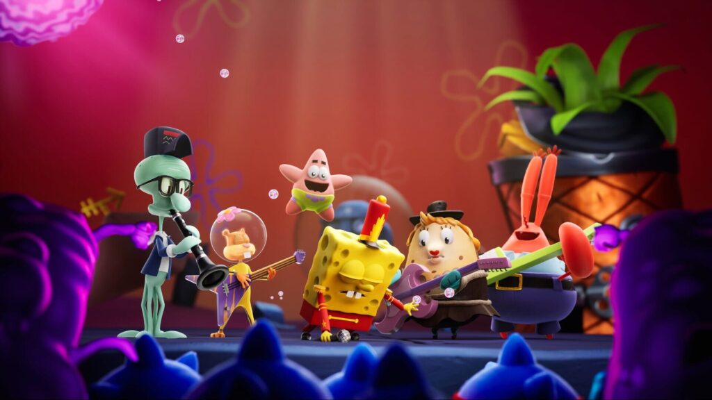 Capture d’écran de SpongeBob SquarePants: The Cosmic Shake