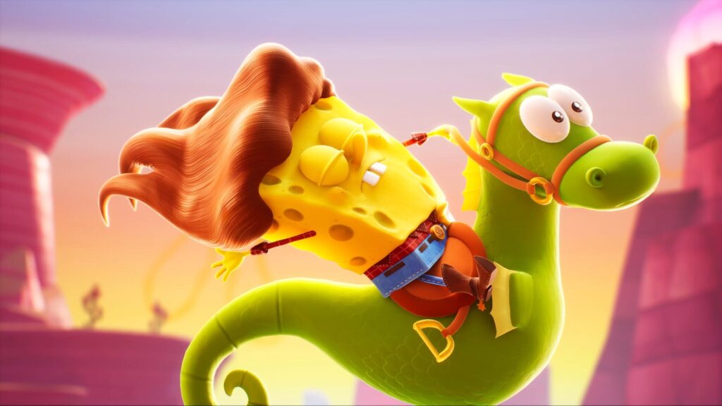 Capture d’écran de SpongeBob SquarePants: The Cosmic Shake