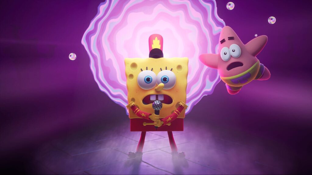 Capture d’écran de SpongeBob SquarePants: The Cosmic Shake