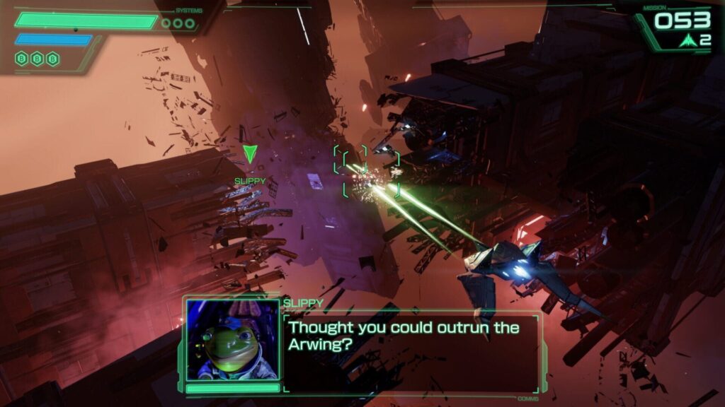 Capture d’écran de Star Fox