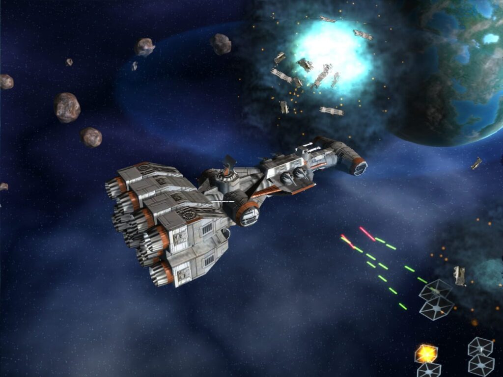 Capture d’écran de Star Wars: Empire at War