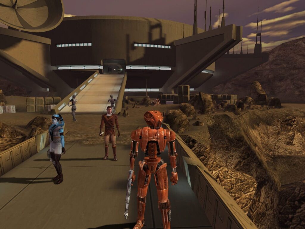 Capture d’écran de Star Wars: Knights of the Old Republic