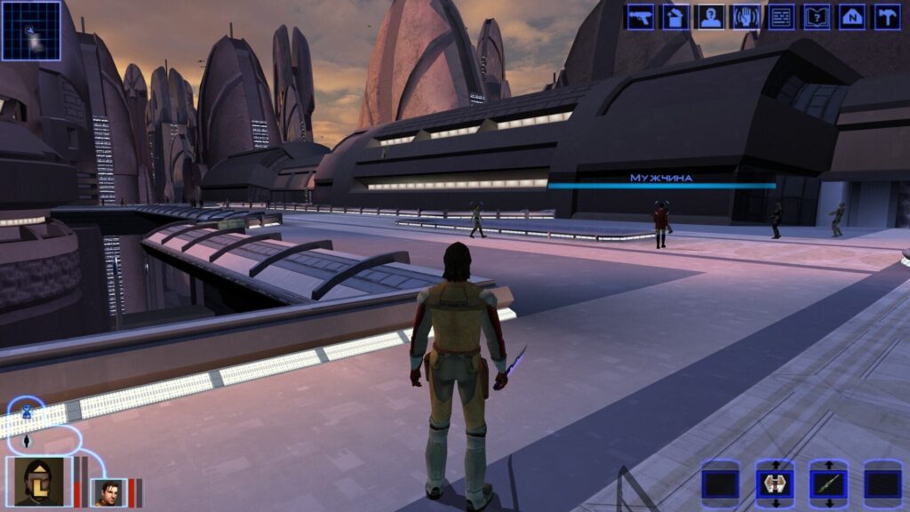Capture d’écran de Star Wars: Knights of the Old Republic