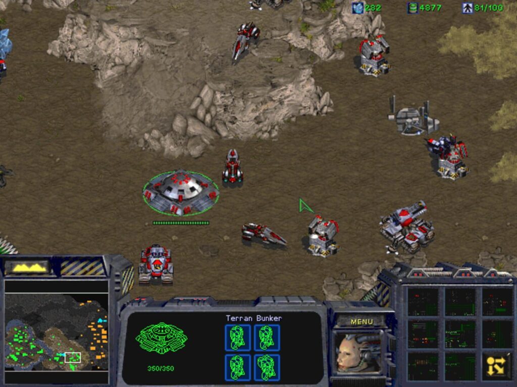 Capture d’écran de StarCraft
