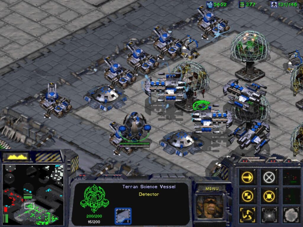 Capture d’écran de StarCraft