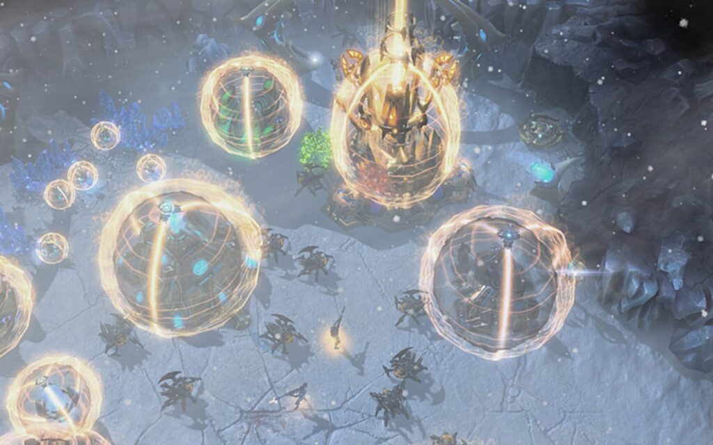 Capture d’écran de StarCraft II: Heart of the Swarm