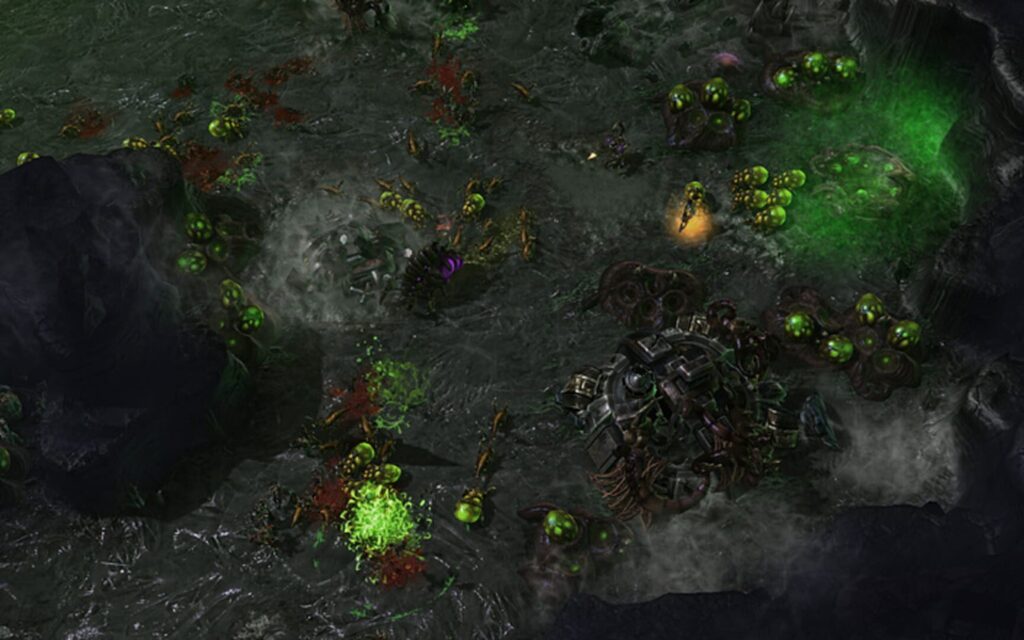Capture d’écran de StarCraft II: Heart of the Swarm