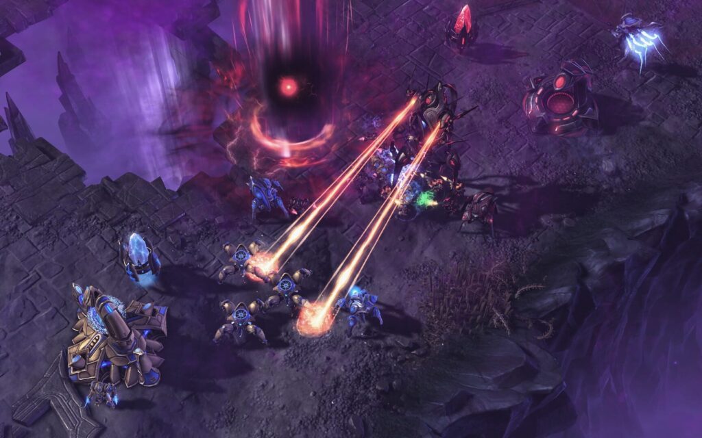 Capture d’écran de StarCraft II: Legacy of the Void