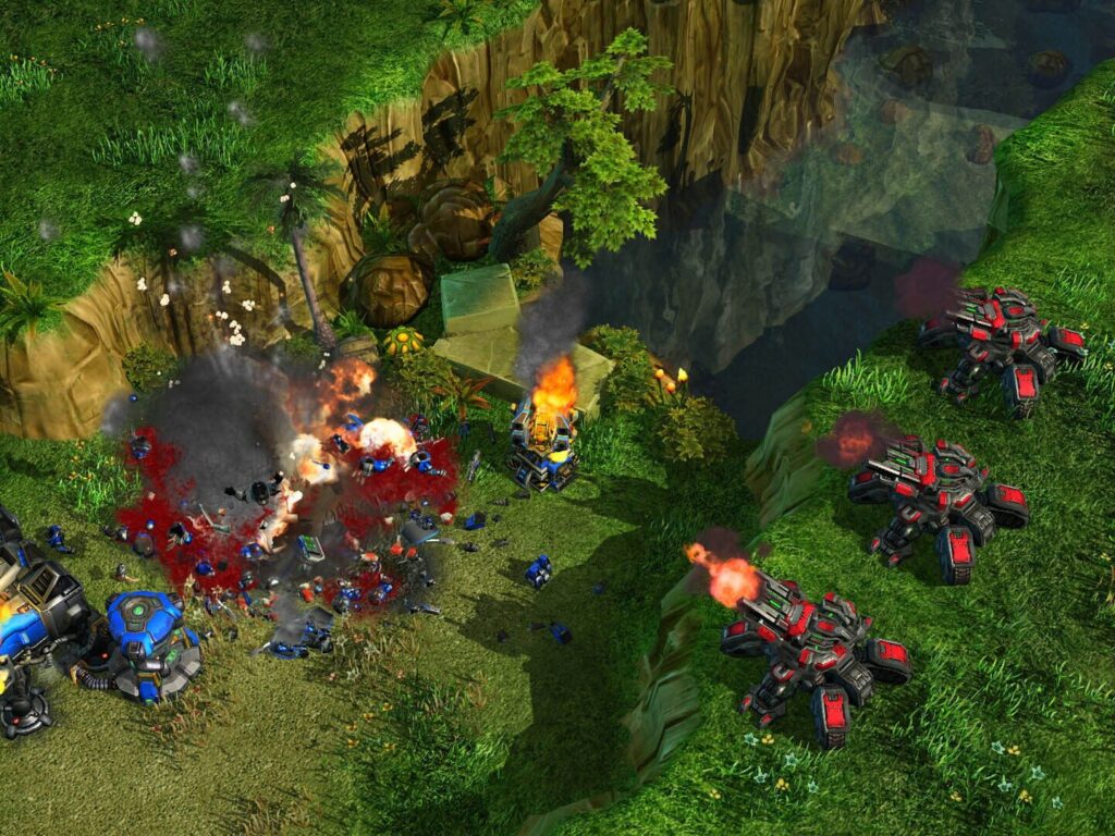 Capture d’écran de StarCraft II: Wings of Liberty