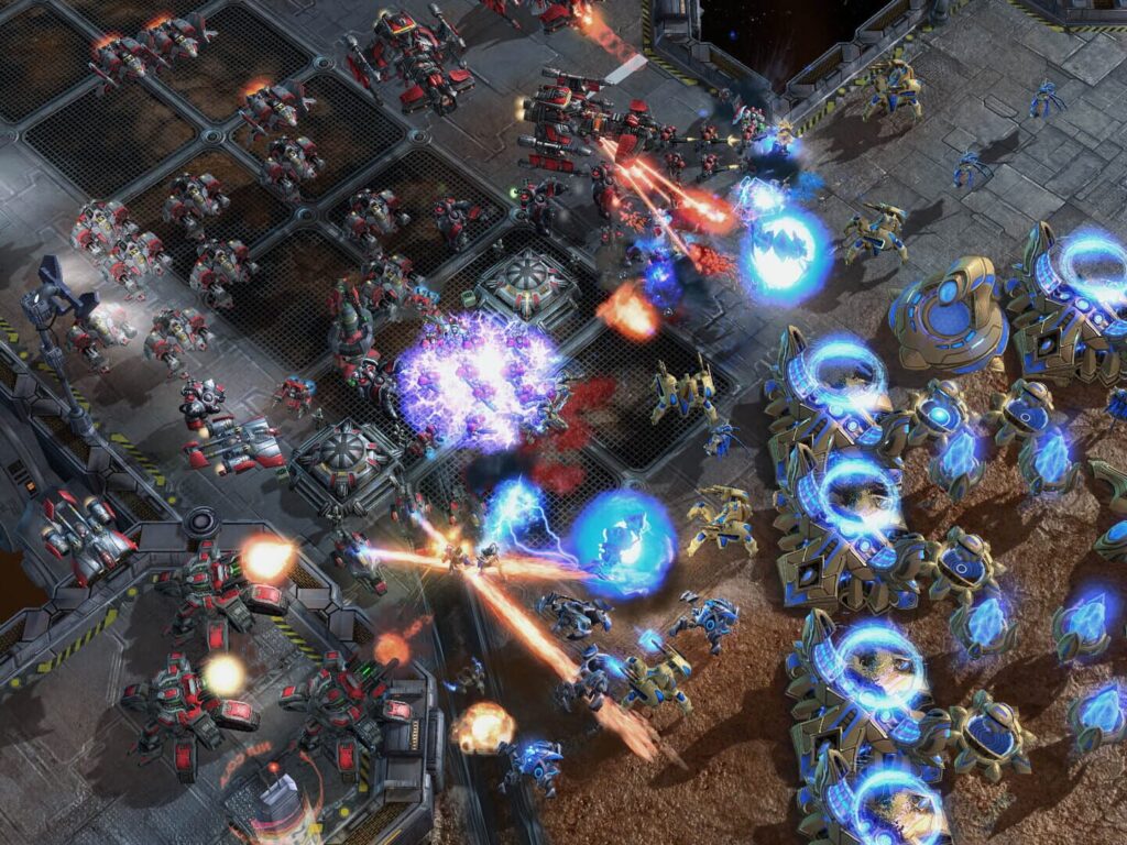Capture d’écran de StarCraft II: Wings of Liberty