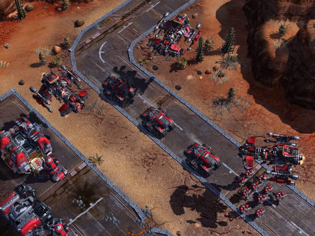 Capture d’écran de StarCraft II: Wings of Liberty
