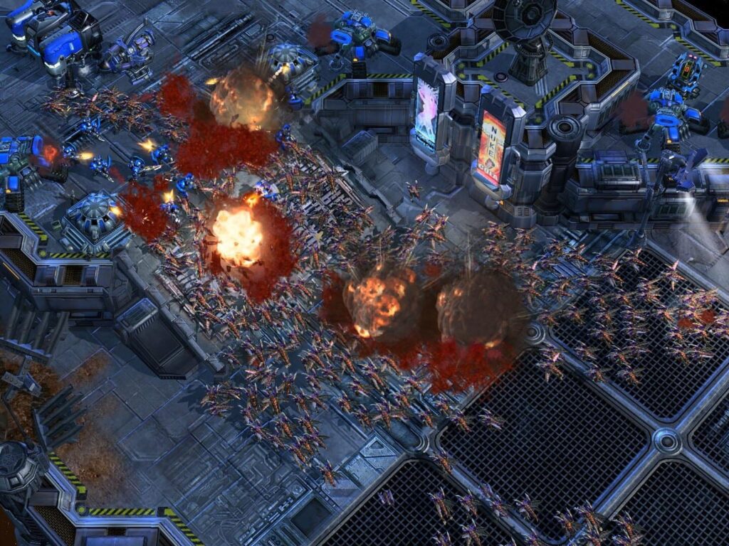 Capture d’écran de StarCraft II: Wings of Liberty